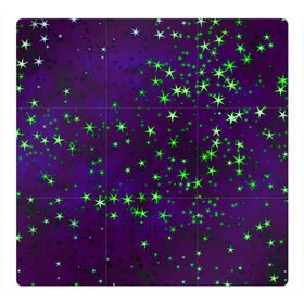 Магнитный плакат 3Х3 с принтом Звездное небо арт в Белгороде, Полимерный материал с магнитным слоем | 9 деталей размером 9*9 см | Тематика изображения на принте: арт | звездное небо | звездочки | звезды | космос | небо | рисунок | текстура | туманность