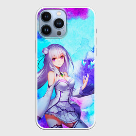 Чехол для iPhone 13 Pro Max с принтом Re:Zero в Белгороде,  |  | anime girls | cute | emilia | kawaii | re zero | subaru | альтернативном мире | ангел | аниме девушка | анимешникам | воительница | девочка | жизнь | зеро | кавайный | лед | милые | нацуки | няшные | рем | стелла | субару