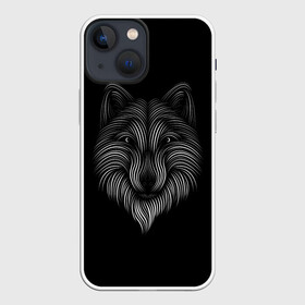 Чехол для iPhone 13 mini с принтом wolf в Белгороде,  |  | wolf | арт | волк | волки | волчара | животные | картинка | рисунок