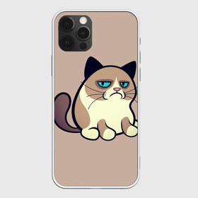 Чехол для iPhone 12 Pro Max с принтом Великий Grumpy Cat в Белгороде, Силикон |  | grumpy cat | арт | кот | кот grumpy cat | котёнок | кошка | недовольный кот | рисунок