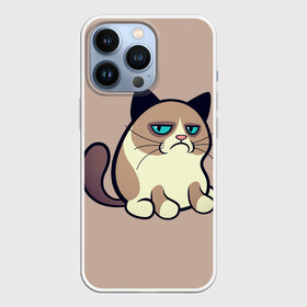 Чехол для iPhone 13 Pro с принтом Великий Grumpy Cat в Белгороде,  |  | grumpy cat | арт | кот | кот grumpy cat | котёнок | кошка | недовольный кот | рисунок