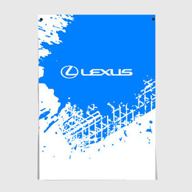 Постер с принтом LEXUS / ЛЕКСУС в Белгороде, 100% бумага
 | бумага, плотность 150 мг. Матовая, но за счет высокого коэффициента гладкости имеет небольшой блеск и дает на свету блики, но в отличии от глянцевой бумаги не покрыта лаком | auto | lexus | logo | moto | symbol | авто | автомобиль | гонки | лексус | лого | логотип | логотипы | марка | машина | мото | символ | символы
