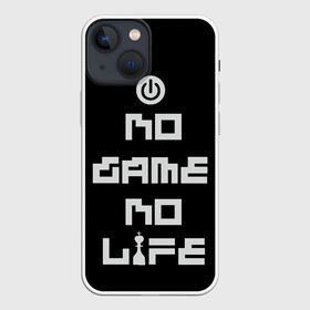 Чехол для iPhone 13 mini с принтом кнопка выкл аниме в Белгороде,  |  | anime | jibril | manga | no game no life | shuvi | аниме | джибрил | дола | зелл | курами | манга | нет игры нет жизни | сора | стефани | тет | холо | широ | шуви