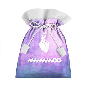 Подарочный 3D мешок с принтом Mamamoo в Белгороде, 100% полиэстер | Размер: 29*39 см | Тематика изображения на принте: cute | heat | k pop | korean | mamamoo | жест | кпоп | мамаму | милый | сердце