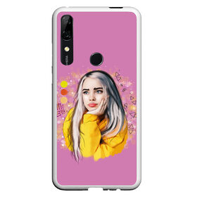 Чехол для Honor P Smart Z с принтом Билли Айлиш / Billie Eilish в Белгороде, Силикон | Область печати: задняя сторона чехла, без боковых панелей | billie | billie eilish | eilish | айлиш | билли | билли айлиш