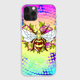 Чехол для iPhone 12 Pro Max с принтом Пчела и цветы в Белгороде, Силикон |  | космос | пчела | пчёлка | пчёлы | туманность | цветы