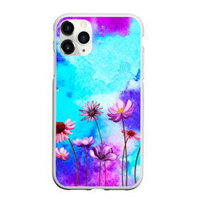 Чехол для iPhone 11 Pro матовый с принтом Цветов аромат в Белгороде, Силикон |  | flowers | акварельные | бабочки | бутоны | градиент | искусство | картины | краски | красочные | лепестки | лучшая | любимая | небеса | облака | пейзаж | подарок | поле | полевые | природа | растения