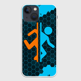 Чехол для iPhone 13 mini с принтом PORTAL   ПОРТАЛ в Белгороде,  |  | game | games | half | half life | halflife | life | logo | portal | portal 2 | portal2 | valve | игра | игры | лайф | лого | логотип | логотипы | портал | портал 2 | портал2 | символ | символы | халф | халф лайф | халфлайф