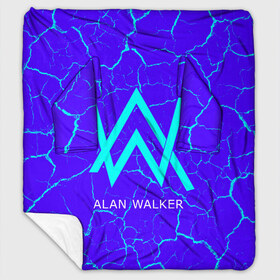 Плед с рукавами с принтом ALAN WALKER АЛАН УОКЕР в Белгороде, 100% полиэстер | Закругленные углы, все края обработаны. Ткань не мнется и не растягивается. Размер 170*145 | alan | faded | house | logo | music | walker | алан | вокер | волкер | диджей | лого | логотип | логотипы | музыка | музыкант | символ | символы | танцеальная | уокер | хаус | электронная