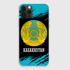 Чехол для iPhone 12 Pro Max с принтом KAZAKHSTAN КАЗАХСТАН в Белгороде, Силикон |  | flag | kazakhstan | qazaqstan | герб | захах | казахстан | кахахи | лого | нур султан | республика | символ | страна | флаг