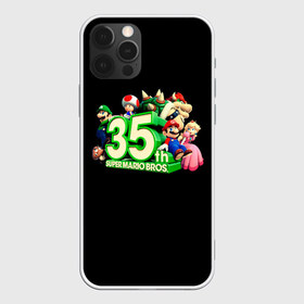 Чехол для iPhone 12 Pro Max с принтом Mario в Белгороде, Силикон |  | 35 | mario | mario 3d all stars | mario 3d world | mario bros | super mario | марио