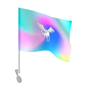 Флаг для автомобиля с принтом Пегас Гелиос в Белгороде, 100% полиэстер | Размер: 30*21 см | anime | luna | princess | sailor moon | wings | ангел | градиент | детям | единорог | звезды | конь | красивый | крылья | лошадка | луна | любовь | марс | мифический | небеса | перья | радуга | сейлор мун | сказочный | токио