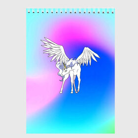 Скетчбук с принтом Пегас Гелиос в Белгороде, 100% бумага
 | 48 листов, плотность листов — 100 г/м2, плотность картонной обложки — 250 г/м2. Листы скреплены сверху удобной пружинной спиралью | anime | luna | princess | sailor moon | wings | ангел | градиент | детям | единорог | звезды | конь | красивый | крылья | лошадка | луна | любовь | марс | мифический | небеса | перья | радуга | сейлор мун | сказочный | токио