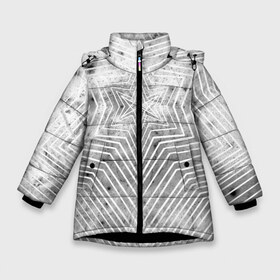 Зимняя куртка для девочек 3D с принтом BRING ME THE HORIZON в Белгороде, ткань верха — 100% полиэстер; подклад — 100% полиэстер, утеплитель — 100% полиэстер. | длина ниже бедра, удлиненная спинка, воротник стойка и отстегивающийся капюшон. Есть боковые карманы с листочкой на кнопках, утяжки по низу изделия и внутренний карман на молнии. 

Предусмотрены светоотражающий принт на спинке, радужный светоотражающий элемент на пуллере молнии и на резинке для утяжки. | bmth | bring me the horizon | obey | oliver sykes | rock | бринг ми зэ хорайзон | музыка | оливер сайкс | рок