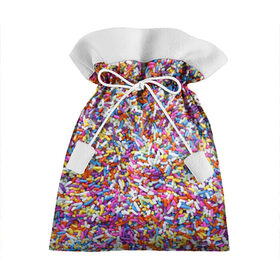 Подарочный 3D мешок с принтом Разноцветные конфеты в Белгороде, 100% полиэстер | Размер: 29*39 см | гора конфет | конфеты | разноцветные конфеты | сладости