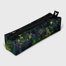 Пенал 3D с принтом Camouflage в Белгороде, 100% полиэстер | плотная ткань, застежка на молнии | camouflage | paint | paints | брызги | брызги краски | брызги красок | жёлто зеленый | зеленая | зелено жёлтый | зеленый | зеленый камуфляж | камуфляж | краска | краски | милитари | пятна краски | разводы