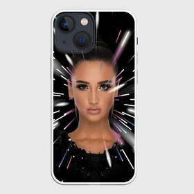 Чехол для iPhone 13 mini с принтом Ольга Бузова в Белгороде,  |  | beauty | celebrity | eyebrows | eyelashes | eyes | face | fashion | girl | hairstyle | lips | model | star | view | брови | взгляд | глаза | губы | девушка | звезда | знаменитость | красавица | лицо | мода | модель | прическа | ресницы