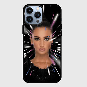 Чехол для iPhone 13 Pro Max с принтом Ольга Бузова в Белгороде,  |  | beauty | celebrity | eyebrows | eyelashes | eyes | face | fashion | girl | hairstyle | lips | model | star | view | брови | взгляд | глаза | губы | девушка | звезда | знаменитость | красавица | лицо | мода | модель | прическа | ресницы