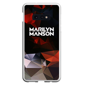 Чехол для Samsung S10E с принтом MARILYN MANSON в Белгороде, Силикон | Область печати: задняя сторона чехла, без боковых панелей | geometry | him | korn | nightwish | rock | zombie | великий | геометрические | гитара | готика | готические | логотипы рок групп | металл | металлика | металлист | музыка | музыкальные | мэрилин мэнсон | рок группа