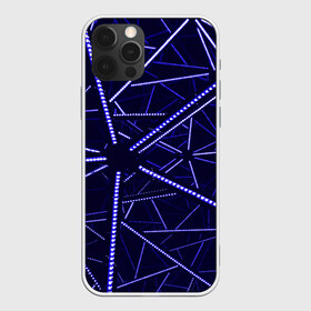 Чехол для iPhone 12 Pro Max с принтом BlueGANG в Белгороде, Силикон |  | abstraction | blue | forms | glow | led | neon | абстракция | неон | светодиод | свечение | синий | формы