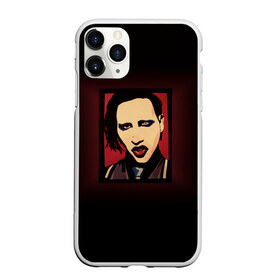 Чехол для iPhone 11 Pro Max матовый с принтом Marilyn Manson в Белгороде, Силикон |  | manson | marilyn | marilyn manson | мэнсон | мэрилин | мэрилин мэнсон