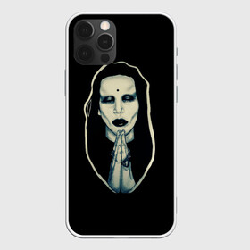 Чехол для iPhone 12 Pro с принтом Marilyn Manson в Белгороде, силикон | область печати: задняя сторона чехла, без боковых панелей | manson | marilyn | marilyn manson | мэнсон | мэрилин | мэрилин мэнсон