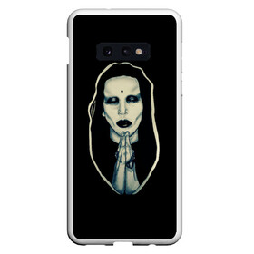 Чехол для Samsung S10E с принтом Marilyn Manson в Белгороде, Силикон | Область печати: задняя сторона чехла, без боковых панелей | manson | marilyn | marilyn manson | мэнсон | мэрилин | мэрилин мэнсон