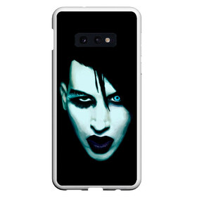 Чехол для Samsung S10E с принтом Marilyn Manson в Белгороде, Силикон | Область печати: задняя сторона чехла, без боковых панелей | goth | gothic | manson | marilyn | metal | mm | music | rock | гот | готы | метал | мэнсон | мэрилин | рок