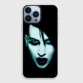 Чехол для iPhone 13 Pro Max с принтом Marilyn Manson в Белгороде,  |  | goth | gothic | manson | marilyn | metal | mm | music | rock | гот | готы | метал | мэнсон | мэрилин | рок