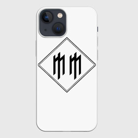 Чехол для iPhone 13 mini с принтом Marilyn Manson в Белгороде,  |  | goth | gothic | manson | marilyn | metal | mm | music | rock | гот | готы | метал | мэнсон | мэрилин | рок