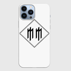 Чехол для iPhone 13 Pro Max с принтом Marilyn Manson в Белгороде,  |  | goth | gothic | manson | marilyn | metal | mm | music | rock | гот | готы | метал | мэнсон | мэрилин | рок