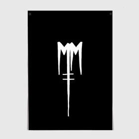 Постер с принтом Marilyn Manson в Белгороде, 100% бумага
 | бумага, плотность 150 мг. Матовая, но за счет высокого коэффициента гладкости имеет небольшой блеск и дает на свету блики, но в отличии от глянцевой бумаги не покрыта лаком | goth | gothic | manson | marilyn | metal | mm | music | rock | гот | готы | метал | мэнсон | мэрилин | рок