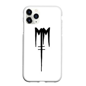 Чехол для iPhone 11 Pro Max матовый с принтом Marilyn Manson в Белгороде, Силикон |  | Тематика изображения на принте: goth | gothic | manson | marilyn | metal | mm | music | rock | гот | готы | метал | мэнсон | мэрилин | рок