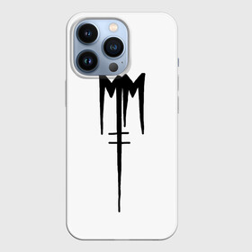 Чехол для iPhone 13 Pro с принтом Marilyn Manson в Белгороде,  |  | goth | gothic | manson | marilyn | metal | mm | music | rock | гот | готы | метал | мэнсон | мэрилин | рок