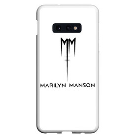 Чехол для Samsung S10E с принтом Marilyn Manson в Белгороде, Силикон | Область печати: задняя сторона чехла, без боковых панелей | manson | marilyn | marilyn manson | мэнсон | мэрилин | мэрилин мэнсон