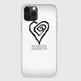 Чехол для iPhone 12 Pro Max с принтом Marilyn Manson в Белгороде, Силикон |  | 