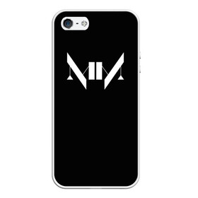 Чехол для iPhone 5/5S матовый с принтом Marilyn Manson в Белгороде, Силикон | Область печати: задняя сторона чехла, без боковых панелей | manson | marilyn | marilyn manson | мэнсон | мэрилин | мэрилин мэнсон