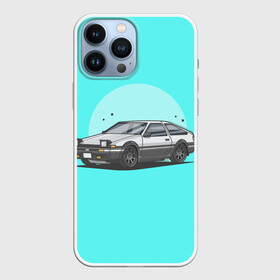 Чехол для iPhone 13 Pro Max с принтом Хачироку АЕ86 в Белгороде,  |  | initial d | levin | trueno | дрифт | такуми | тюнинг | хачироку