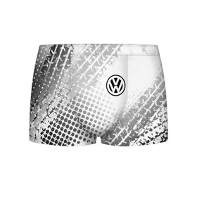 Мужские трусы 3D с принтом Volkswagen в Белгороде, 50% хлопок, 50% полиэстер | классическая посадка, на поясе мягкая тканевая резинка | Тематика изображения на принте: volkswagen | vw | vw значок | vw лого | vw марка | vw эмблема | wv | значок vw | значок фольксваген | лого автомобиля | лого вольцваген | логотип vw | фольксваген | фольцваген