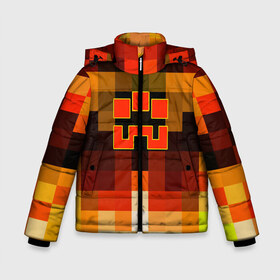 Зимняя куртка для мальчиков 3D с принтом Minecraft Dungeons в Белгороде, ткань верха — 100% полиэстер; подклад — 100% полиэстер, утеплитель — 100% полиэстер | длина ниже бедра, удлиненная спинка, воротник стойка и отстегивающийся капюшон. Есть боковые карманы с листочкой на кнопках, утяжки по низу изделия и внутренний карман на молнии. 

Предусмотрены светоотражающий принт на спинке, радужный светоотражающий элемент на пуллере молнии и на резинке для утяжки | blox | creeper | dungeons | geometry | logo games | orange | pixel | red | steve | алекс | геометрия | детям | крипер | куб | логотипы игр | майнкрафт | мальчикам | мобы | огненный | огонь | пигги | пиксель | пиксельный | подземелья