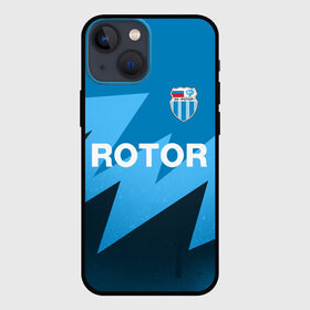 Чехол для iPhone 13 mini с принтом РОТОР Волгоград в Белгороде,  |  | fc | football club | rotor | rotor volgograd | sport | vlg | volgograd | волгоград | ротор | ротор волгоград | униформа | фирменные цвета | фк | форма | футбольная | футбольная форма ротор