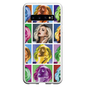 Чехол для Samsung Galaxy S10 с принтом Buzova pop-art в Белгороде, Силикон | Область печати: задняя сторона чехла, без боковых панелей | buzova | celebrity | color | eyes | face | hairstyle | lips | olga | pop art | star | vanguard | авангард | глаза | губы | звезда | знаменитость | лицо | ольга бузова | поп арт | цвет