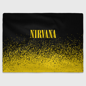 Плед 3D с принтом NIRVANA / НИРВАНА в Белгороде, 100% полиэстер | закругленные углы, все края обработаны. Ткань не мнется и не растягивается | band | cobain | face | kurt | logo | music | nirvana | rock | rocknroll | группа | кобейн | курт | лого | логотип | музыка | музыкальная | нирвана | рожица | рок | рокнролл | символ