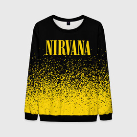 Мужской свитшот 3D с принтом NIRVANA / НИРВАНА в Белгороде, 100% полиэстер с мягким внутренним слоем | круглый вырез горловины, мягкая резинка на манжетах и поясе, свободная посадка по фигуре | band | cobain | face | kurt | logo | music | nirvana | rock | rocknroll | группа | кобейн | курт | лого | логотип | музыка | музыкальная | нирвана | рожица | рок | рокнролл | символ