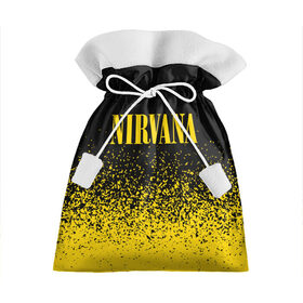 Подарочный 3D мешок с принтом NIRVANA / НИРВАНА в Белгороде, 100% полиэстер | Размер: 29*39 см | Тематика изображения на принте: band | cobain | face | kurt | logo | music | nirvana | rock | rocknroll | группа | кобейн | курт | лого | логотип | музыка | музыкальная | нирвана | рожица | рок | рокнролл | символ