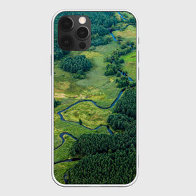 Чехол для iPhone 12 Pro Max с принтом Пейзаж в Белгороде, Силикон |  | дерево | деревья | лес | леса | лесной | луг | луга | пейзаж | пейзажи | природа | природный | река | реки