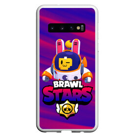 Чехол для Samsung Galaxy S10 с принтом ЛУННЫЙ СПРУТ BRAWL STARS в Белгороде, Силикон | Область печати: задняя сторона чехла, без боковых панелей | Тематика изображения на принте: 8 bit | brawl | crow | leon | max | mecha | moon sprout | nani | rogue | sally | spike | sprout | stars | werewolf | wolf | бравл | волк | ворон | заяц | леон | лунный спрут | макс | мортис | нани | оборотень | ребенку | робот | салли 