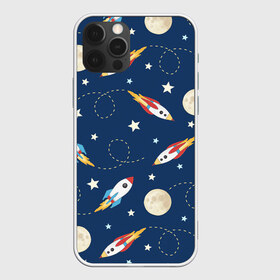 Чехол для iPhone 12 Pro Max с принтом Космический путь в Белгороде, Силикон |  | Тематика изображения на принте: арт | космос | луна | планета | планеты | полёт | полёт в космосе | ракета | ракеты | рисунок