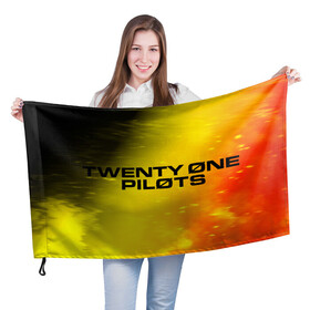 Флаг 3D с принтом TWENTY ONE PILOTS / 21 PILOTS в Белгороде, 100% полиэстер | плотность ткани — 95 г/м2, размер — 67 х 109 см. Принт наносится с одной стороны | logo | music | one | pilots | rock | symbol | top | twenty | twentyonepilots | ван | группа | лого | логотип | логотипы | музыка | пилотс | рок | символ | символы | твенти | топ