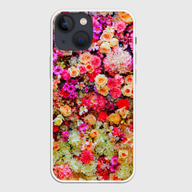 Чехол для iPhone 13 mini с принтом Цветы в Белгороде,  |  | Тематика изображения на принте: весна | красивые цветы | красота | милые цветы | орхидея | пион | роза | розы | ромашка | сад | сирень | фиалка | цветок | цветочки | цветы